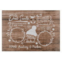 名前をカスタムするクリスマスイブトリート用サンタトレイ