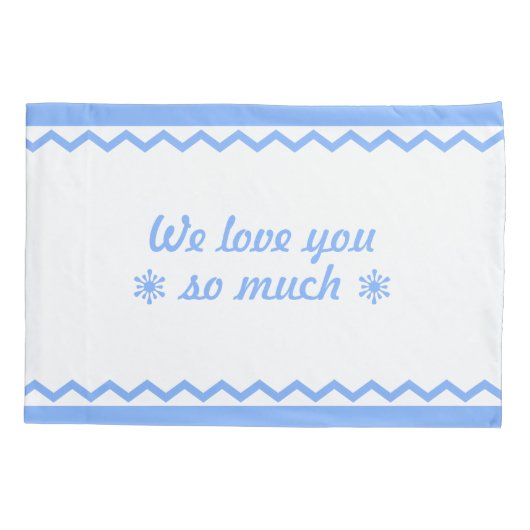 名前をカスタムするクリスマスボーイ枕カバー、反転 枕カバー (裏面)