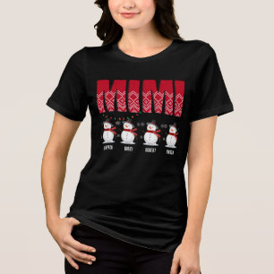 名前をカスタムするクリスマスミミ トライブレンドTシャツ