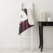 名前をカスタムするクリスマスムービーウォッチングホリデー シェルパブランケット (インサイチュ)