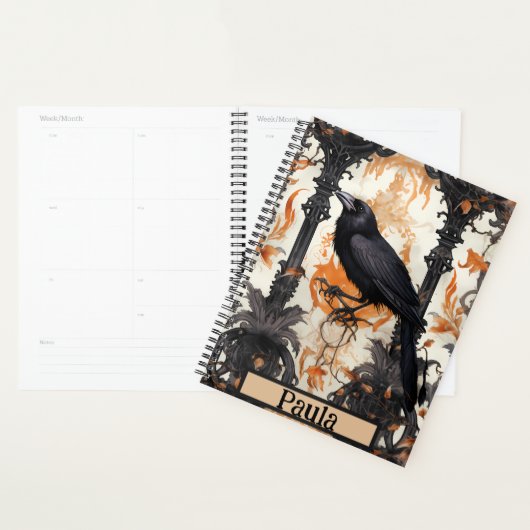 名前をカスタムするクロウプランナークロウプランナー プランナー手帳 (ディスプレー)