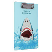 名前をカスタムするクールサメ クリップボード (右)