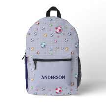 名前をカスタムするクールスポーツサッカーボールパターン