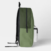 名前をカスタムするクールスポーツサッカーボール プリントバックパック (左)