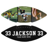 名前をカスタムするクール3モダンフォトチームジャージー アメリカンフットボール (パネル)