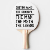 名前をカスタムするグランドパザマンザ神話ザレジェンド 卓球ラケット (正面)