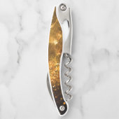 名前をカスタムするグリッターコルク ソムリエナイフ (裏面)