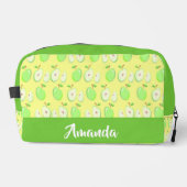 名前をカスタムするグリーンりんご黄色 ドップキット (正面)