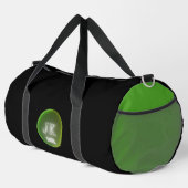 名前をカスタムするグリーンイエロージムバッグJK 2025 ダッフルバッグ (右コーナー)
