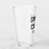 名前をカスタムするグルームクルーバチュラーパーティビール タンブラーグラス (右)