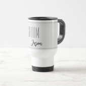 名前をカスタムするグルームタンブラー トラベルマグ (正面右)