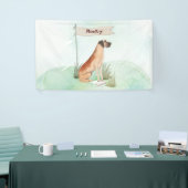 名前をカスタムするグレートダネペットドッグ 横断幕 (トレードショー)