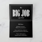 名前をカスタムするグロムスマンおもしろい招待状v2 招待状 (内部)