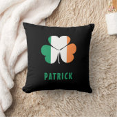 名前をカスタムするケルトアイルランドシャムロックアイルランド国旗 クッション (ブランケット)