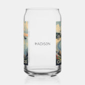 名前をカスタムするケープコッドマサチューセッツ ガラス缶 (左)