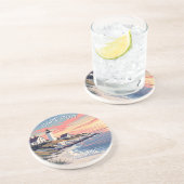 名前をカスタムするケープコッドマサチューセッツ コースター (側面)