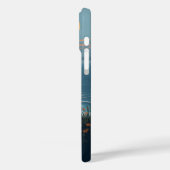 名前をカスタムするケープコッドマサチューセッツ Case-Mate iPhoneケース (裏面 / 左)