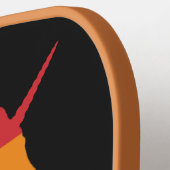 名前をカスタムするゲイユニコーン ピックルボールラケット (左詳細)