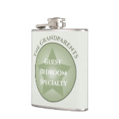 名前をカスタムするゲストハウスベッドルームスペシャルティパステルスター フラスク (左)