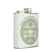 名前をカスタムするゲストハウスベッドルームスペシャルティパステルスター フラスク (右)