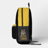 名前をカスタムするゲーマー プリントバックパック (右)