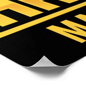 名前をカスタムするゲーマー ポスター (角)