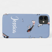 名前をカスタムするコイブルー Case-Mate iPhoneケース (裏面(横))