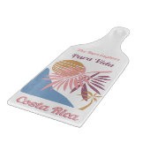 名前をカスタムするコスタリカモットプラヴィダ カッティングボード (角)