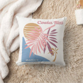 名前をカスタムするコスタリカ クッション (ブランケット)