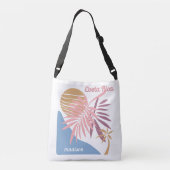 名前をカスタムするコスタリカ クロスボディバッグ (裏面)