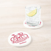 名前をカスタムするコペンハーゲンデンマーク コースター (側面)