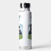 名前をカスタムするゴルフはライフ ウォーターボトル (右面)