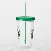 名前をカスタムするゴルフ アクリルタンブラー (右)