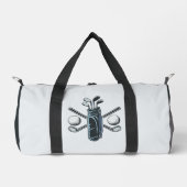 名前をカスタムするゴルフ ダッフルバッグ (正面)