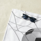 名前をカスタムするゴールビーチタオル ビーチタオル (インサイチュ)