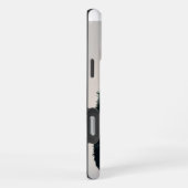 名前をカスタムするサスカッチビッグ足凡例 iPhoneケース (右側面)