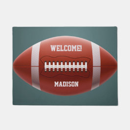 名前をカスタムするサッカードアマット ドアマット