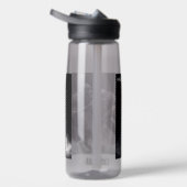 名前をカスタムするサッカープレーヤーイラストレーション ウォーターボトル (右面)