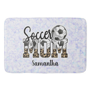 名前をカスタムするサッカーママ 母の日 バスマット