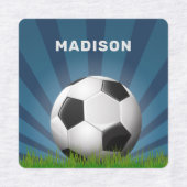 名前をカスタムするサッカーラベル ラベル (デザイン1)