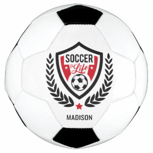 名前をカスタムするサッカーロゴサッカーボール サッカーボール