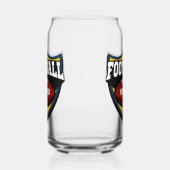 名前をカスタムするサッカーロゴ ガラス缶 (右)