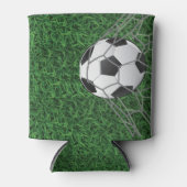 名前をカスタムするサッカー恋人クーラーボックス 缶クーラー (正面)