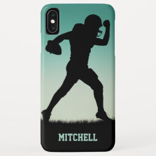 名前をカスタムするサッカー選手の電話ケース iPhone XS MAXケース