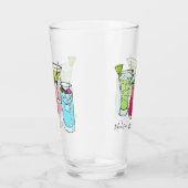 名前をカスタムするサマーカクテルピントガラス タンブラーグラス (右)