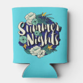 名前をカスタムするサマーナイト 缶クーラー (裏面)