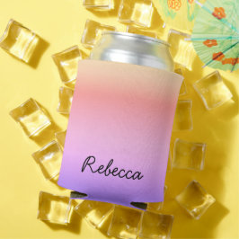 名前をカスタムするサンセットオムブレグラデーション 缶クーラー