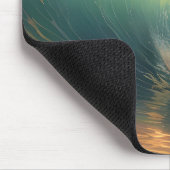 名前をカスタムするサーフィン マウスパッド (コーナー)