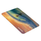 名前をカスタムするサーフィン マグネット (右側)