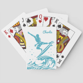 名前をカスタムするサーフ遊ァーのカード トランプ